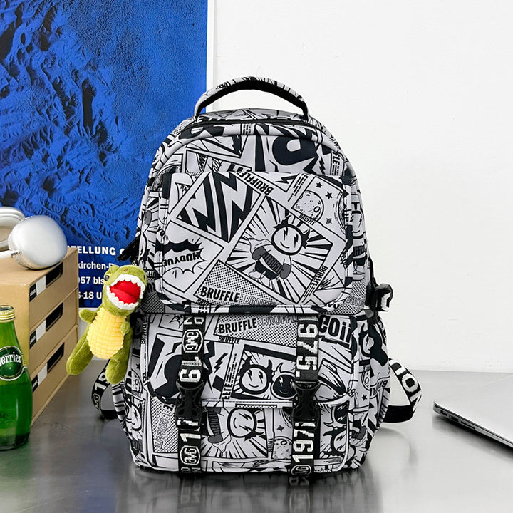 Grafisk trykk High-Capacity skole ryggsekk