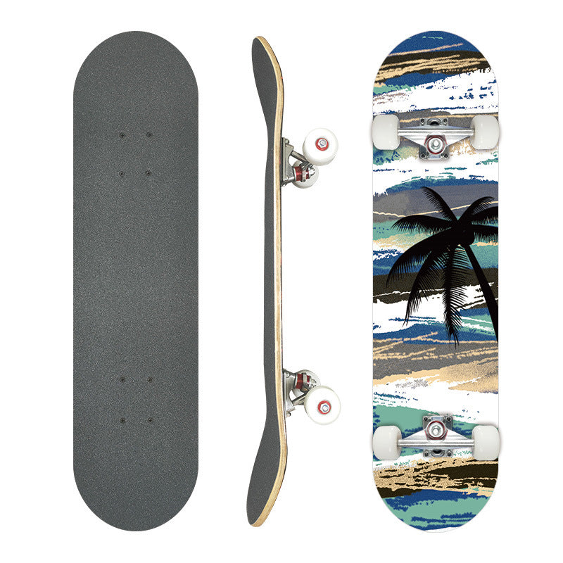 Grafisk Kunstnerisk Skateboard Skanto
