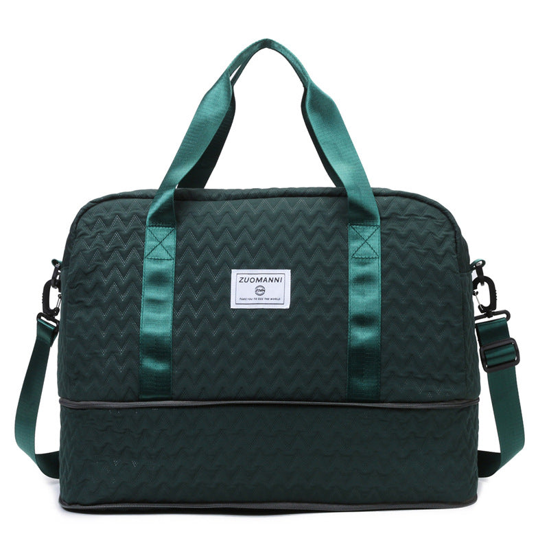 Sporty tote bag with structured outer material Skanto