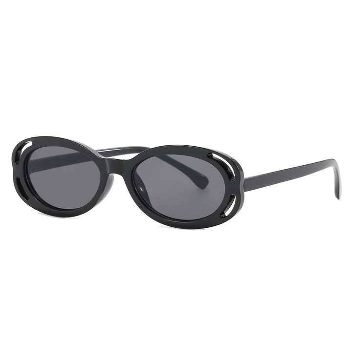 Dame moteriktig solbrille med eksotisk mønster Skanto