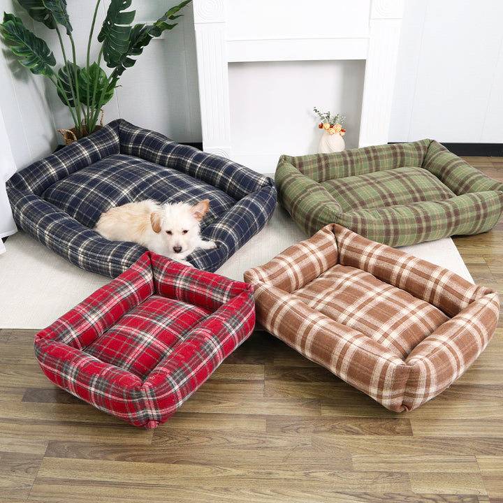Ortopedisk bolstret hundesofa