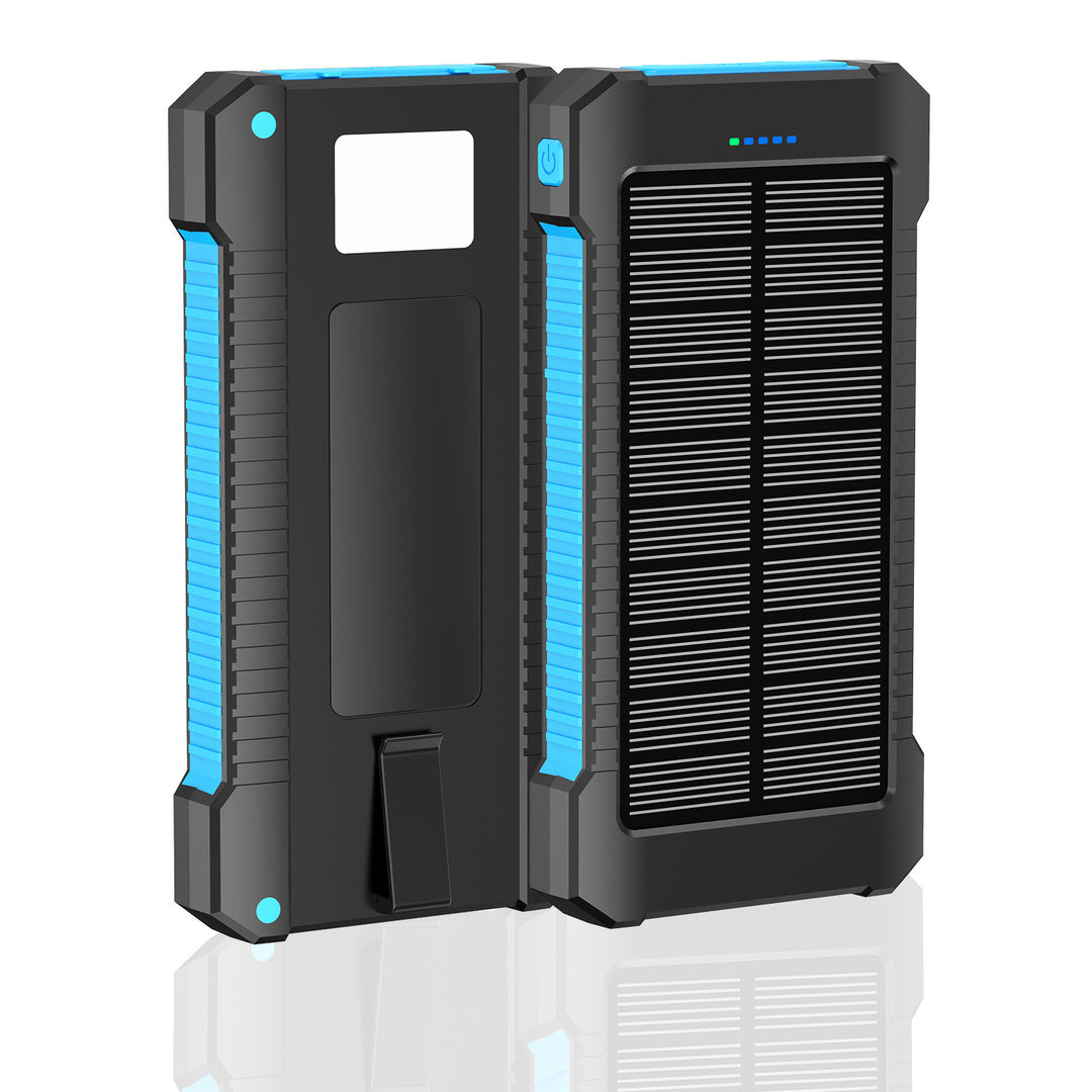 Robust Solarbatteri med Integrert LED-Lys Skanto