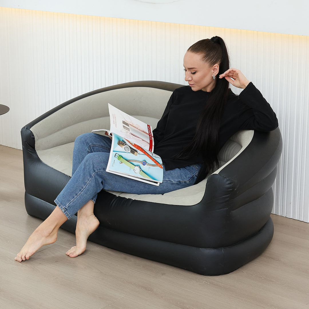 Kvinne Oppblåsbar Lounge Sofa Skanto