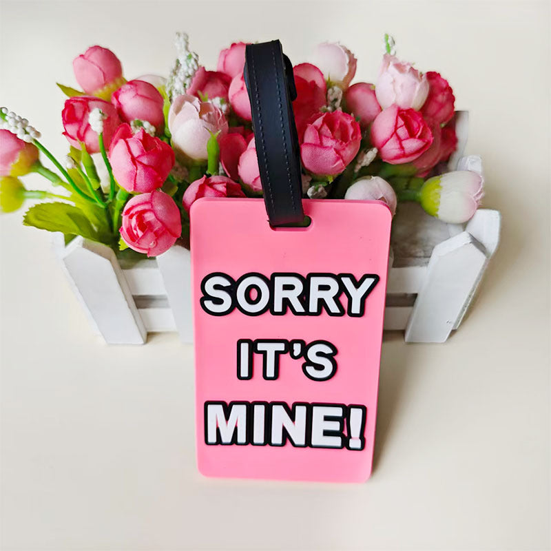 Unisex Funny Statement Luggage Tag Skanto