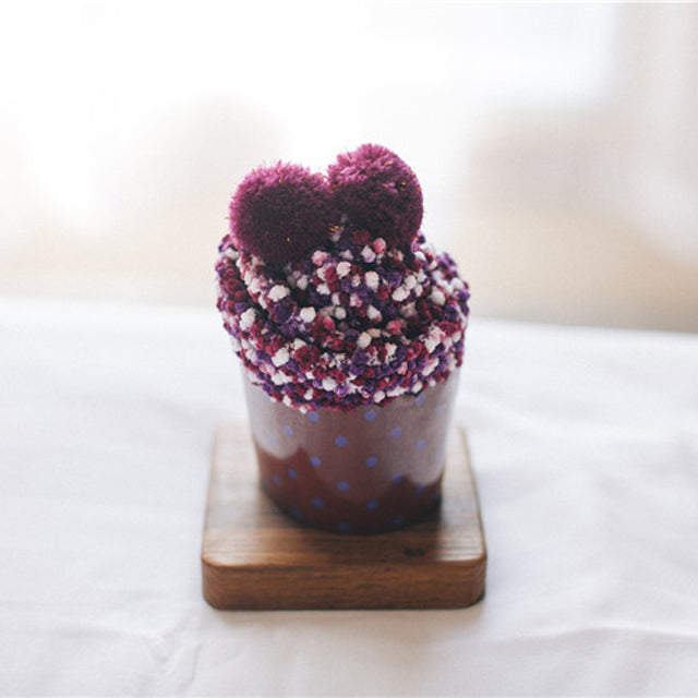 Skanto | Komfortabel Gave Pom Pom Cupcake Sokker