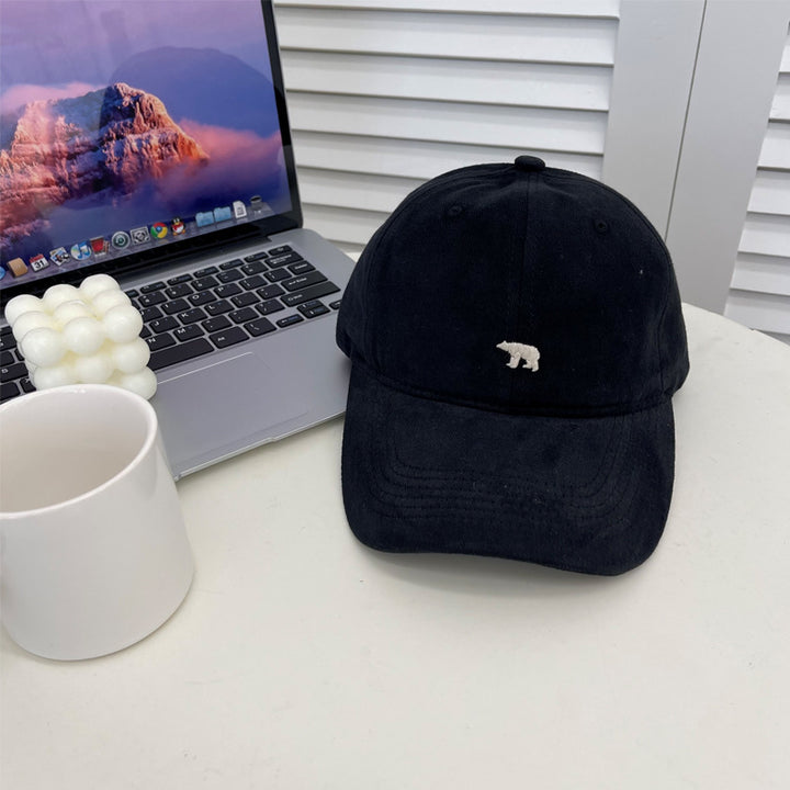 Kvinnens avslappede bomull brodert baseballcap Skanto