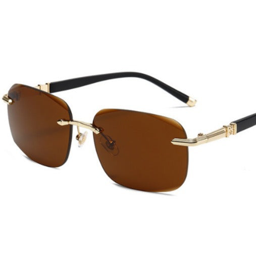 Damer Geometrisk Premium Solbrille med smal ramme Skanto