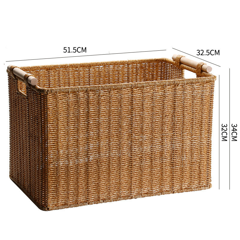 Naturlig Fiber Lagringskurv Skanto