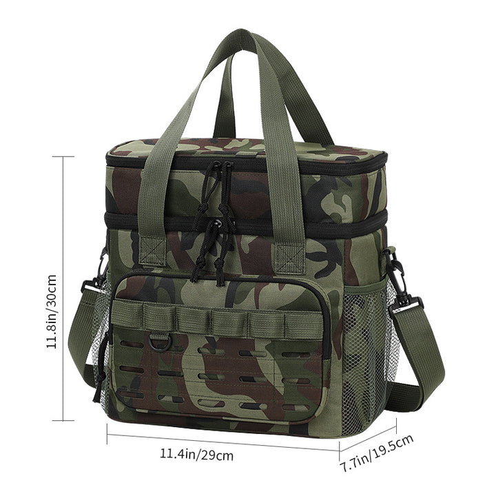 Dame isolert og slitesterk kjølebag i moderne camouflagedesign Skanto