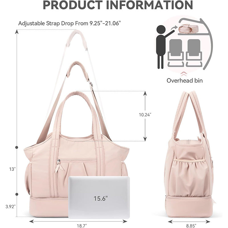 Multifunksjonell weekendbag Skanto