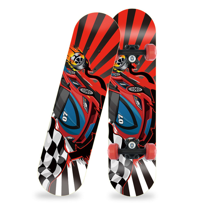 Cartoon-Inspirert Mini Skateboard Skanto