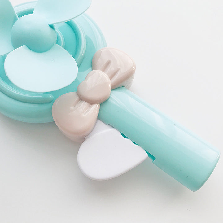 Bærbar håndholdt vifte for kvinner i lollipop-design Skanto