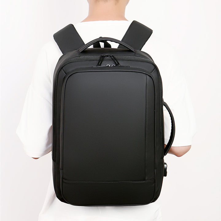 More elegant business backpack with smart storage and protective laptop compartment Skanto