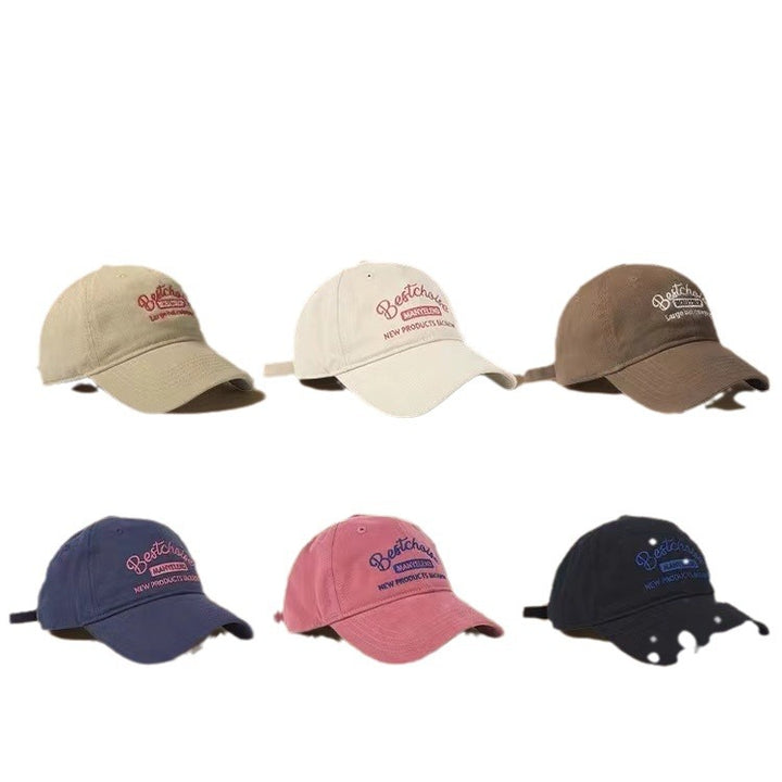 Kvinners klassiske broderte baseballcaps Skanto 1783922706