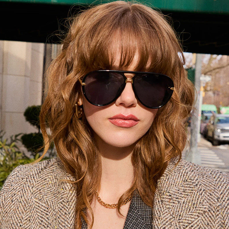 Herre Aviator Stil Polariserte Solbriller Skanto