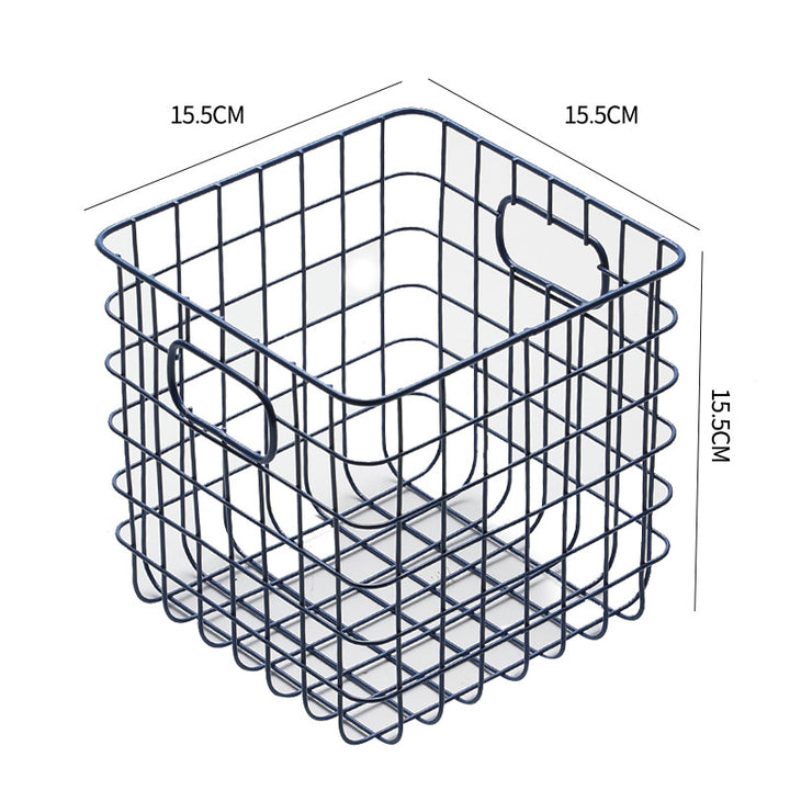 Unisex trådinndelingskurv med ergonomiske håndtak Skanto