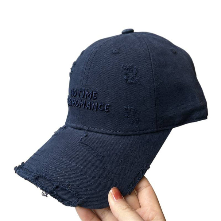 Kvinne Slitt Bomull Baseball Caps Skanto