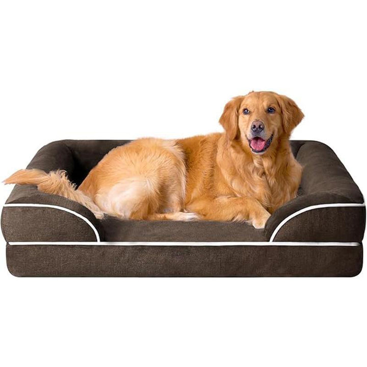 Ortopedisk støttende hundeseng