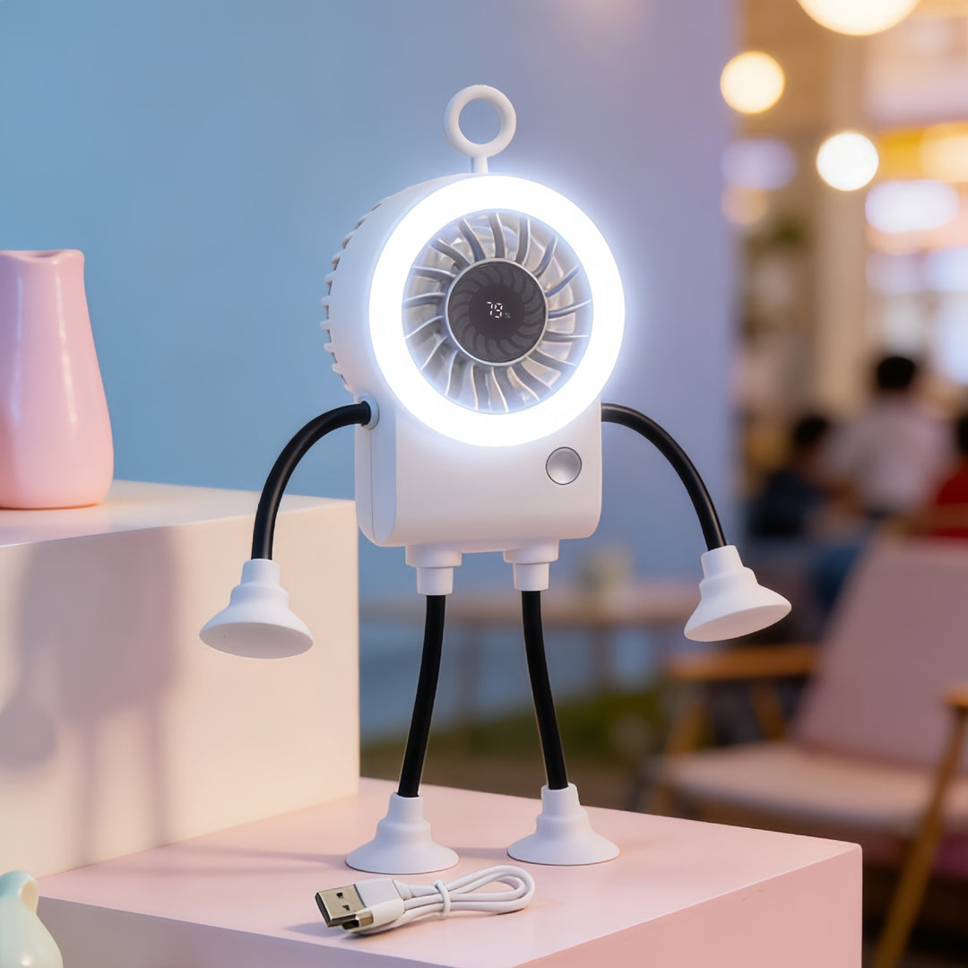 Dame kreativ bordvifte med LED-belysning og fleksibel design Skanto
