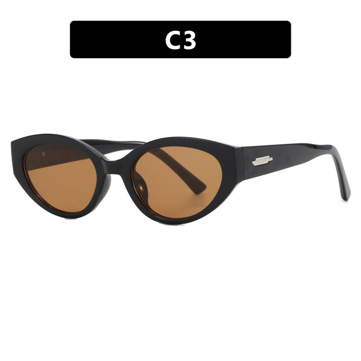 Damer Cat-Eye solbrille i elegant retro-design Skanto