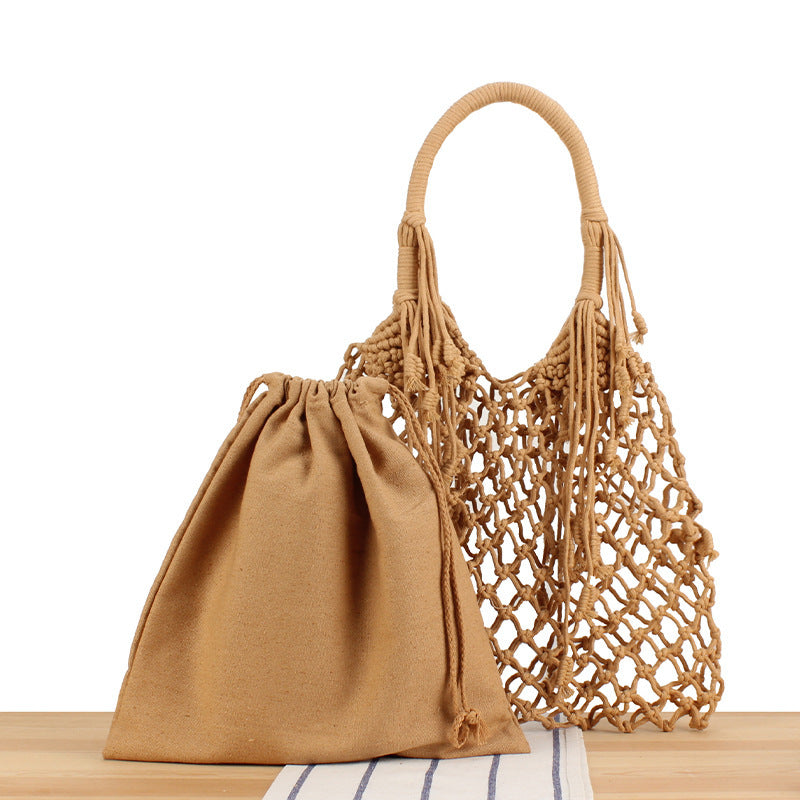 Stylish tote bag with integrated pouch Skanto