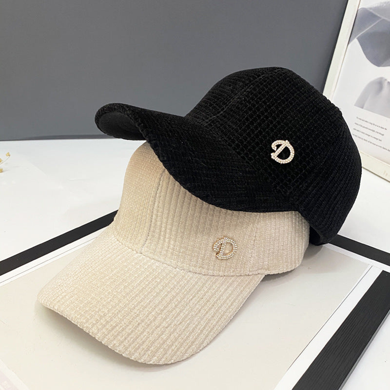 Kvinneforbedret teksturert baseballcaps Skanto