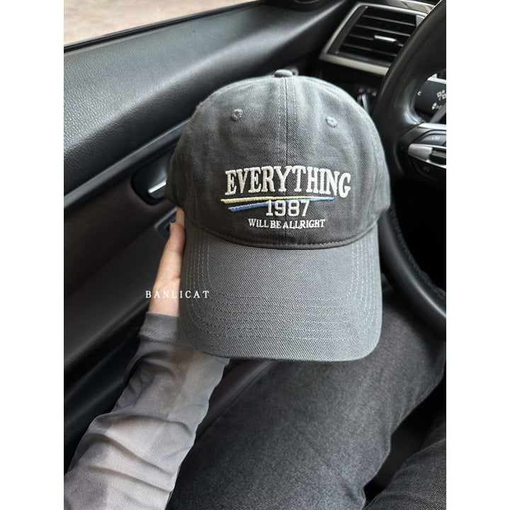 Herre Casual Brodert Uttal Baseball Cap Skanto