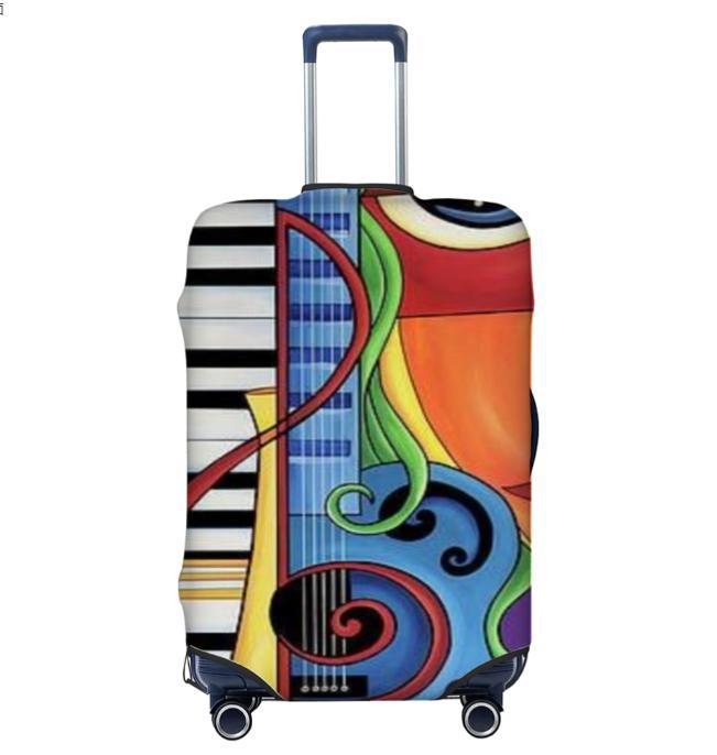 Unisex nan robuster Hartschalen-Trolley med polykarbonat-ytter skall og bilmerke-motif Skanto