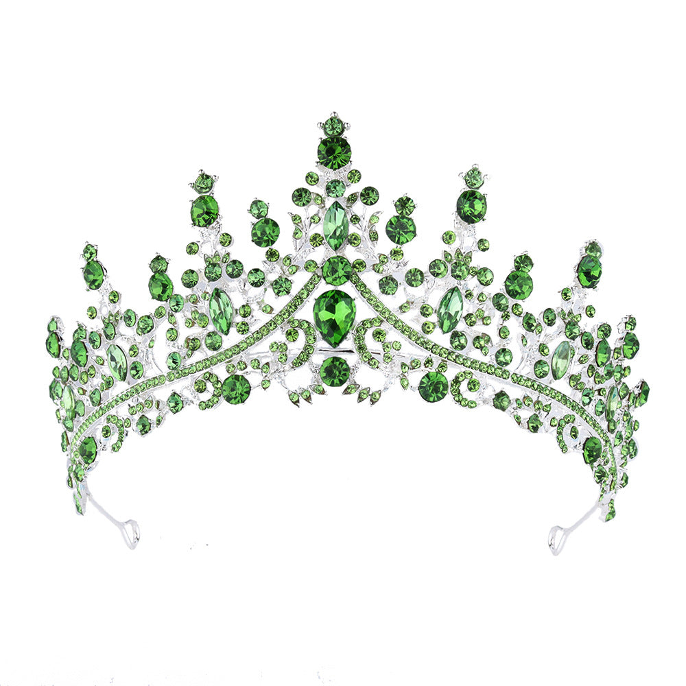 Dame Strass Tiara med glitrende edelstener Skanto