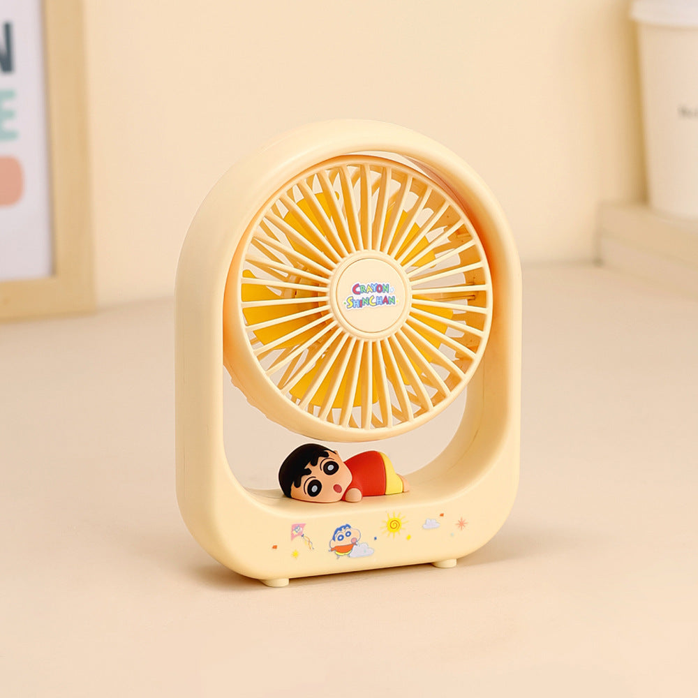 Søt tegneseriefigur mini vifte Skanto