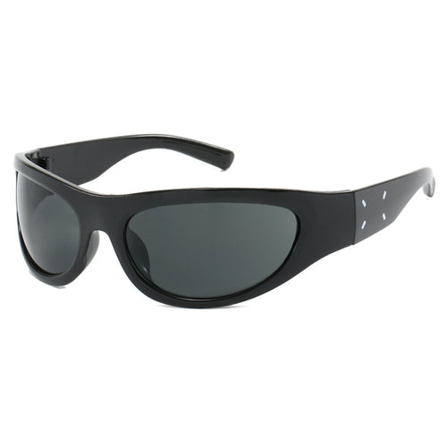 Dame sports solbrille med ergonomisk design og omfattende UV-beskyttelse Skanto