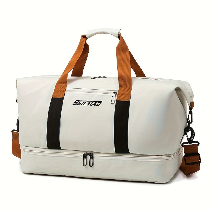 Sporty Duffel Bag With Reinforced Bottom Skanto