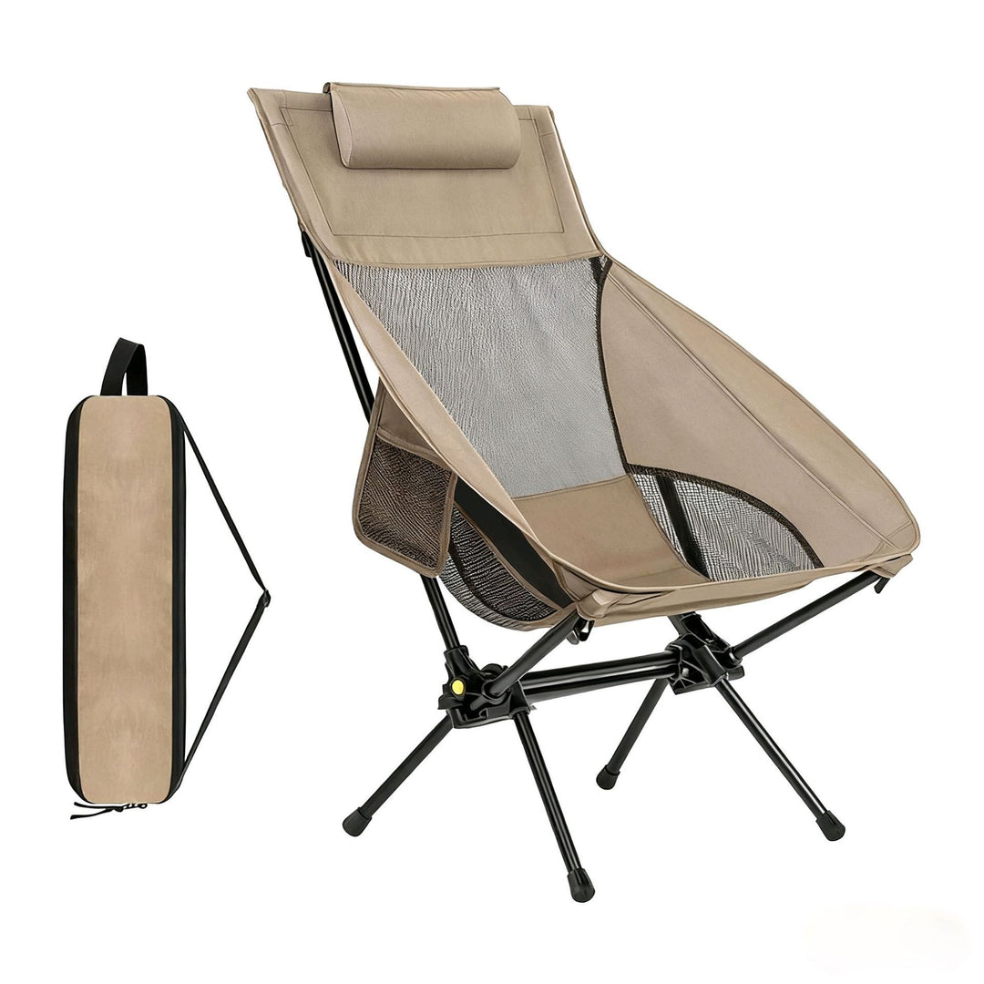 Dame Ergonomisk Campingstol med Nettopp Skanto