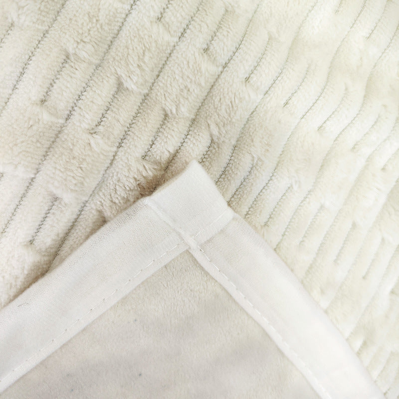 Dame luksuriøs mikrofiber koseteppe Skanto