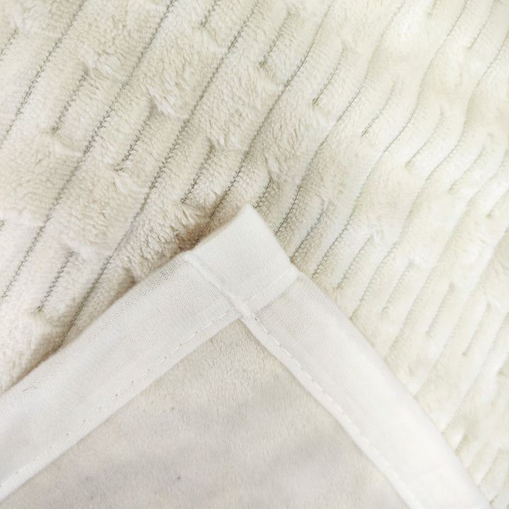 Dame luksuriøs mikrofiber koseteppe Skanto