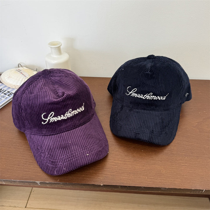 Kvinnenes Fløyelsaktige Teksturerte Baseballcaps Skanto