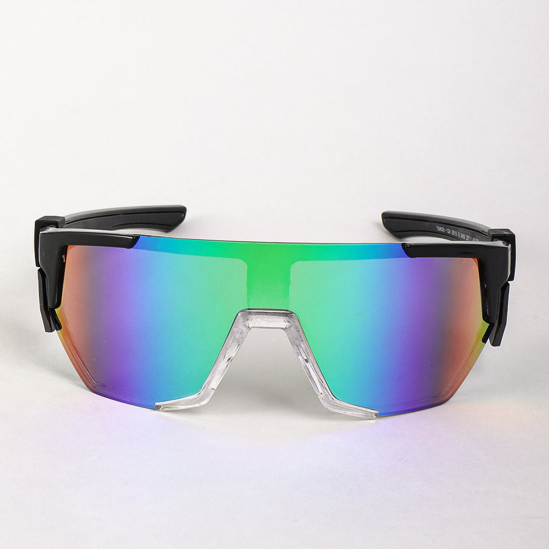 Dame Sport solbrille i moderne futuristisk design med polarisert glass Skanto