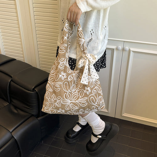 Elegant og Håndlaget Innkjøpsnettpose Skanto
