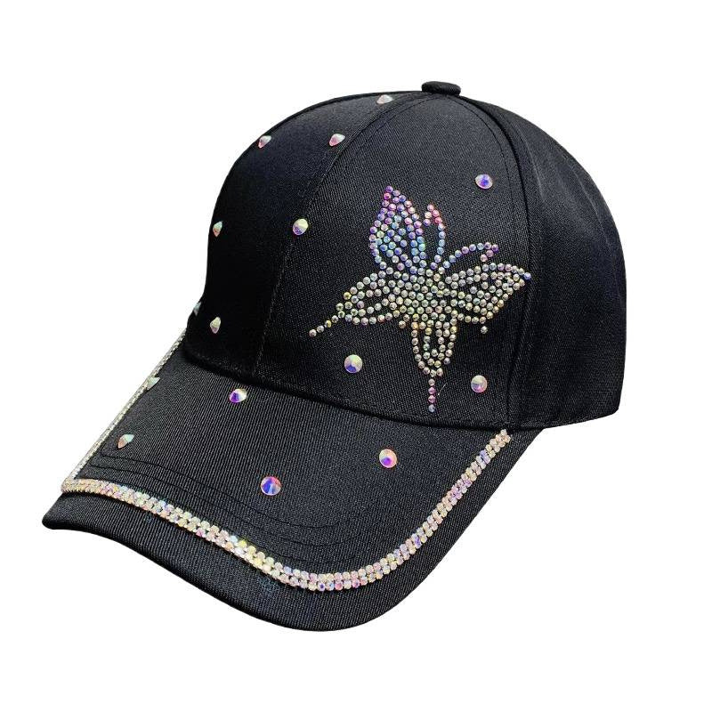 Kvinners baseballcaps med rhinestones Skanto