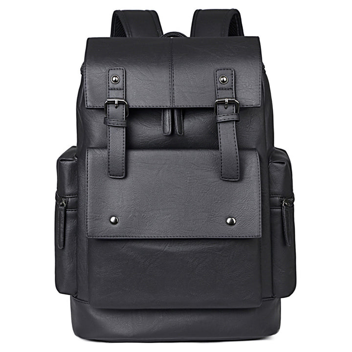 Elegant Backpack in Durable Faux Leather Skanto