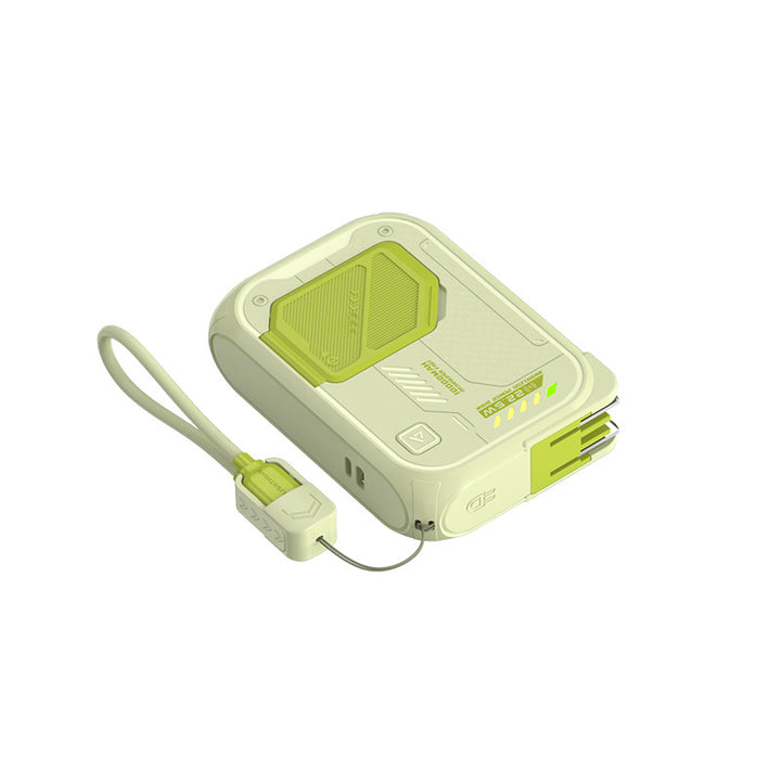 Powerbank med integrert hurtigladerfunksjon og robust design Skanto