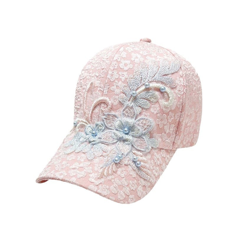 Kvinners broderte blonde baseball caps Skanto
