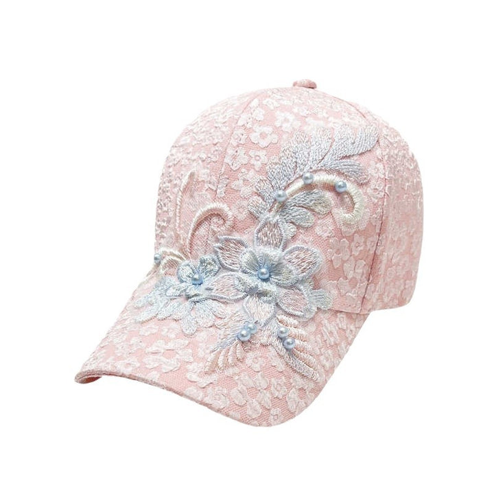 Kvinners broderte blonde baseball caps Skanto