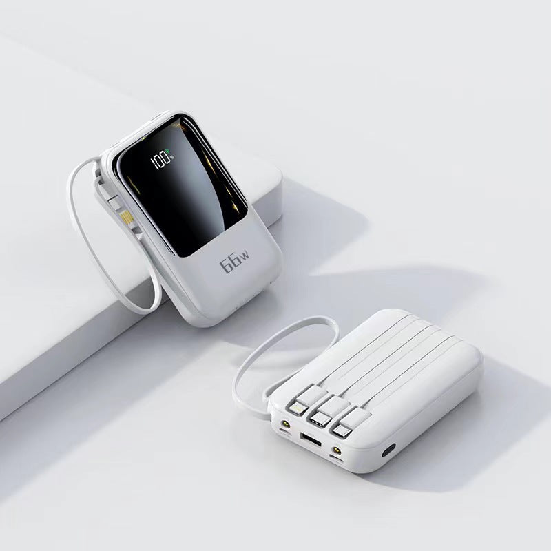 Multifunksjonell powerbank med digital ladeindikator Skanto