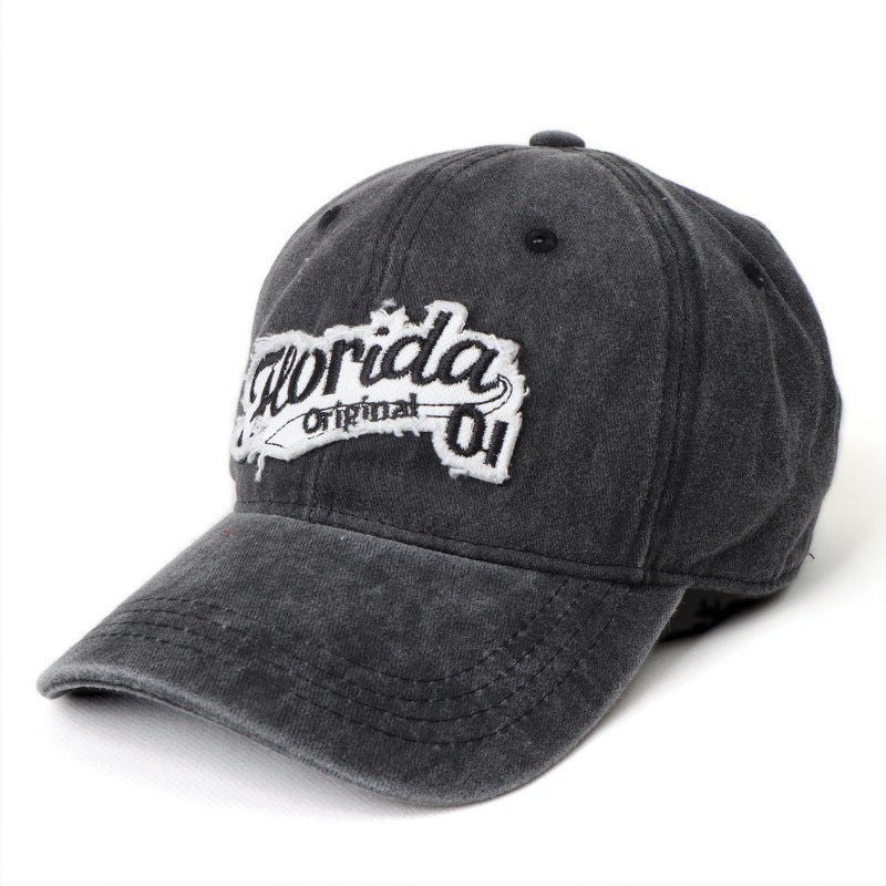 Kvinne Vintage-Inspirert Bomulls Baseball Caps Skanto