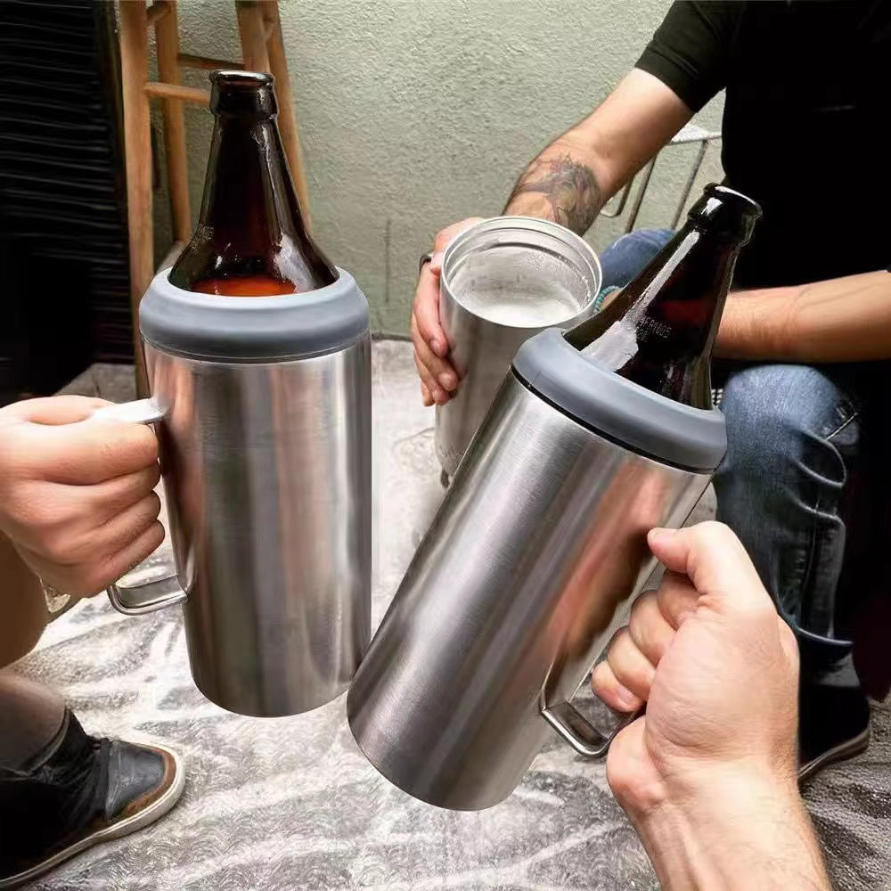 Herrer isolasjonskopp med ergonomisk håndtak Skanto