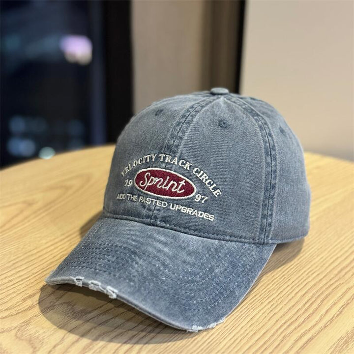 Herre Casual Vintage Brodert Baseballcaps Skanto