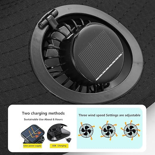 Skanto Outdoor Sun Hat with Wide Brim, Integrated Ventilation, UV Protection, and Chin Strap Skanto
