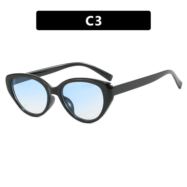 Dame Cat-Eye solbriller med moderne design og UV-beskyttelse Skanto