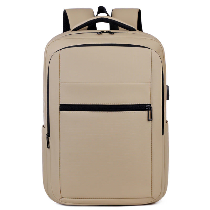 Stylish business backpack with protective pockets and ergonomic carrying system Skanto